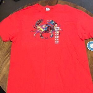 Realtree Fishing Crazy Crab tee size XL